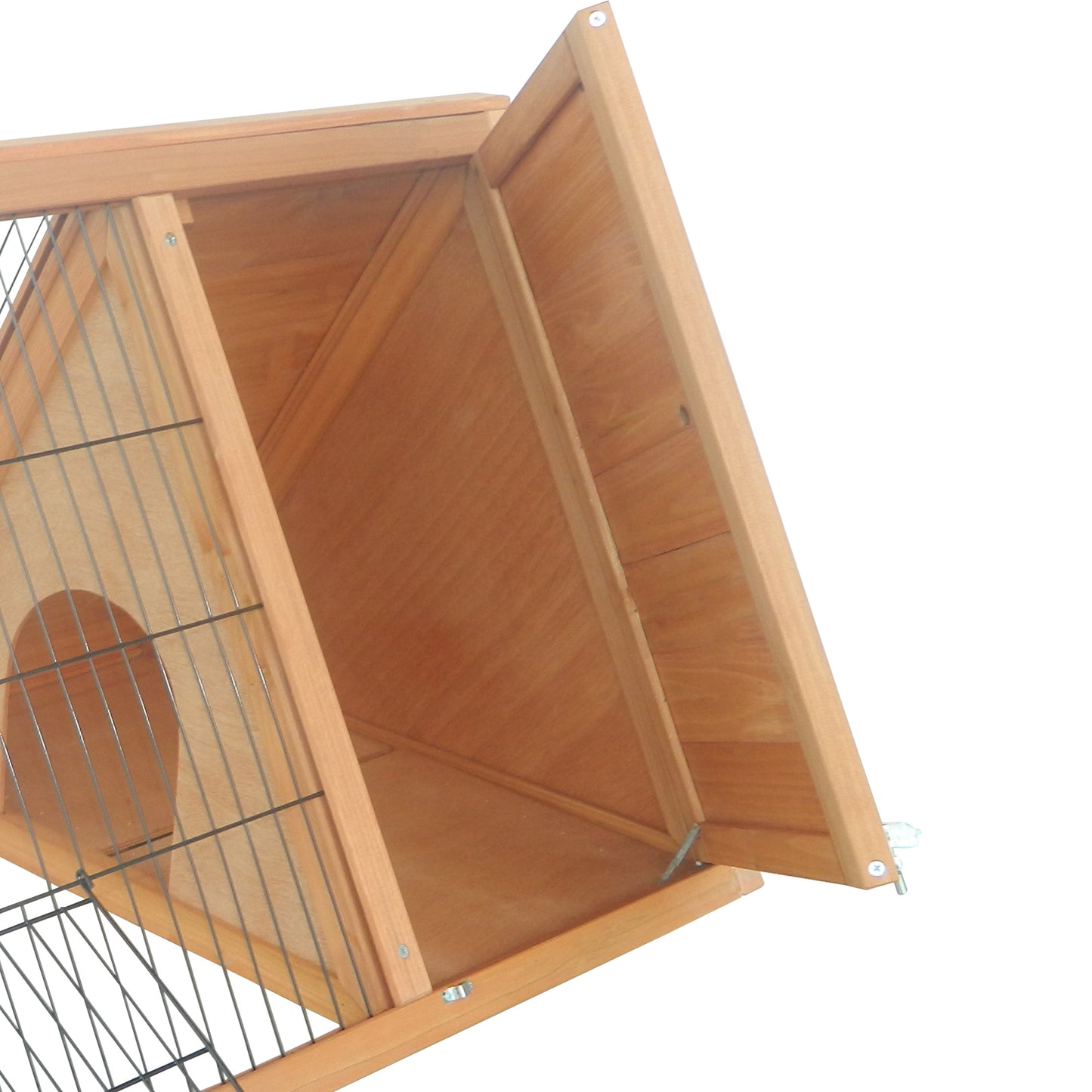 46" x 24" A-Frame Outdoor Rabbit Hutch