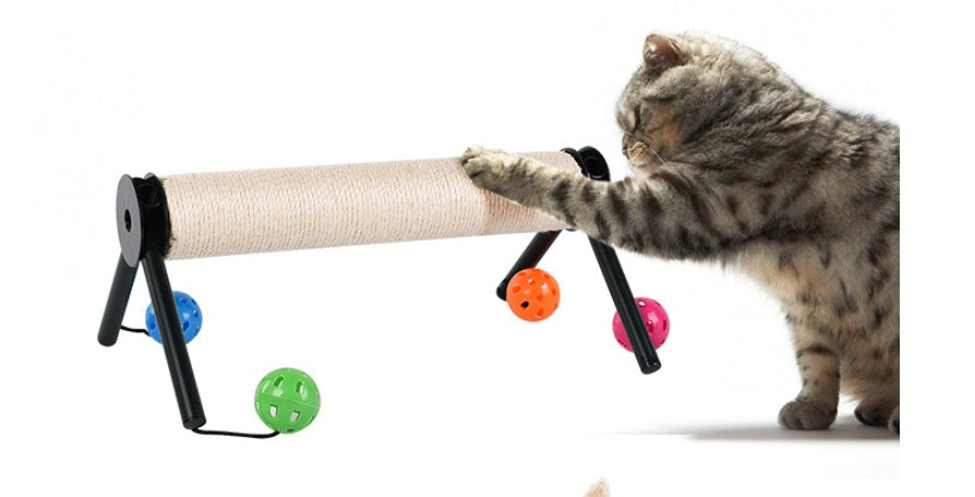 Creative Diy Bell Ball Funny Cat Cat Scratcher Claw Sharpener Large Sword