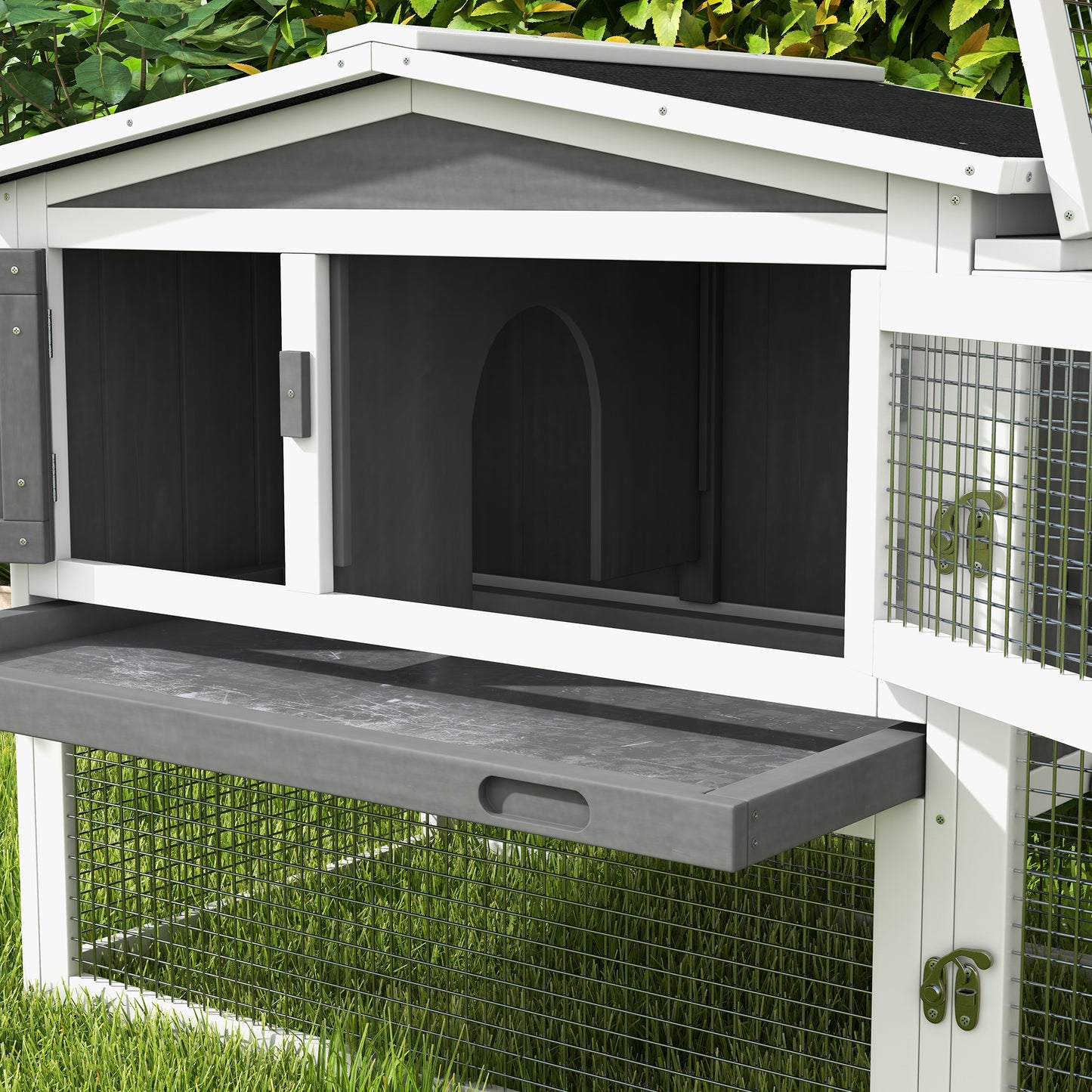 Rabbit Hutch 2-Story Bunny Cage