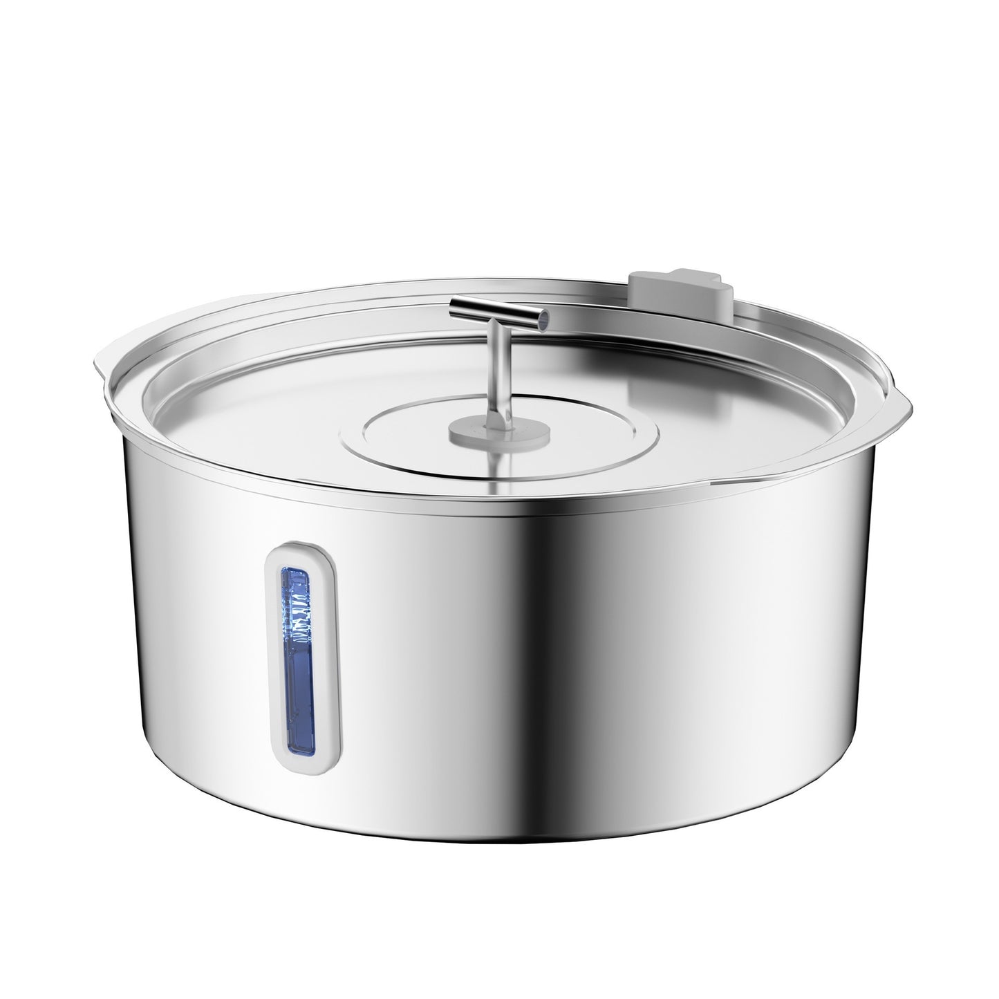 7L Stainless Steel Pet Water Dispenser Automatic Heating Dogs And Cats Water Feeder