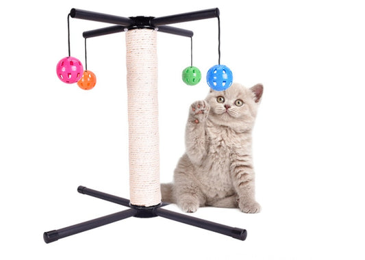 Creative Diy Bell Ball Funny Cat Cat Scratcher Claw Sharpener Large Sword
