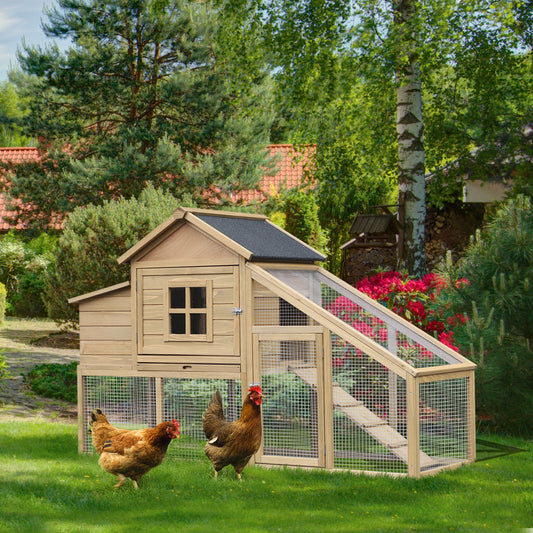 69" Chicken Coop Backyard Poultry Hen Cage