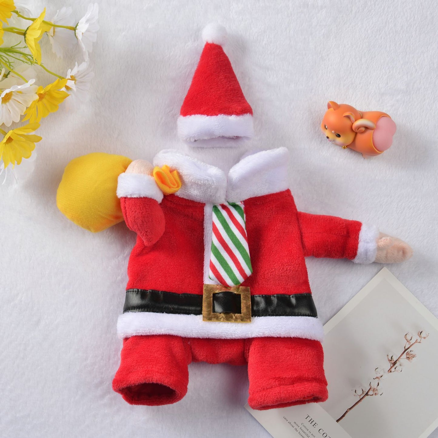 Pet Dog Cat Winter New Christmas Double Flannel Thick