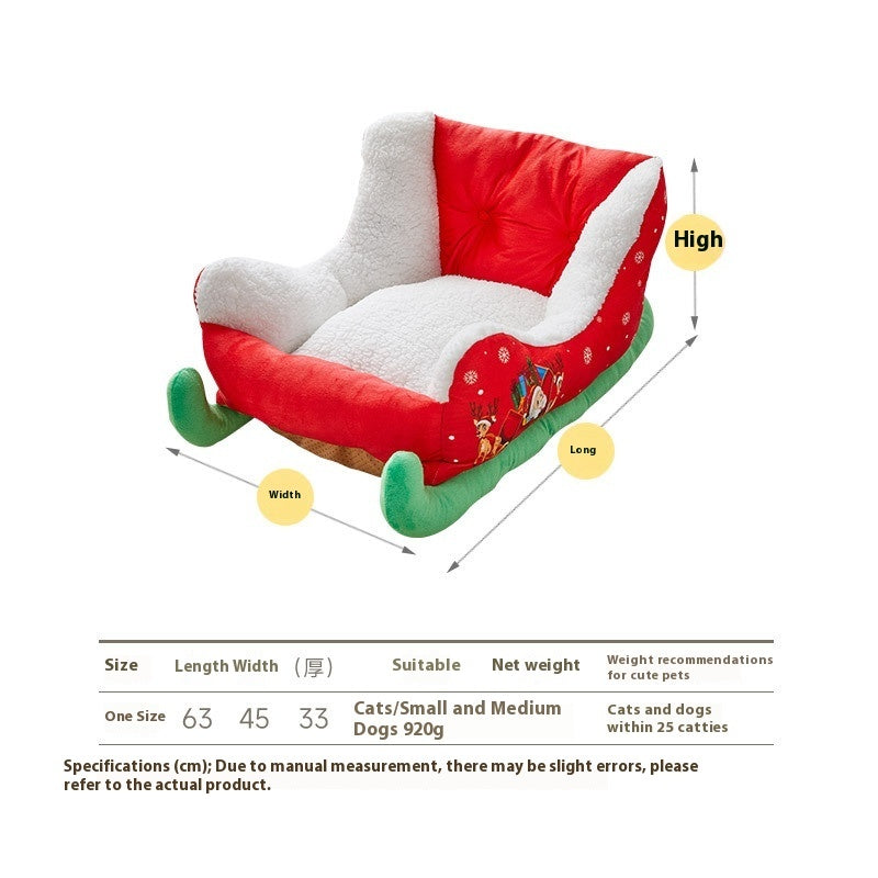 Christmas Cat Nest Winter Warm