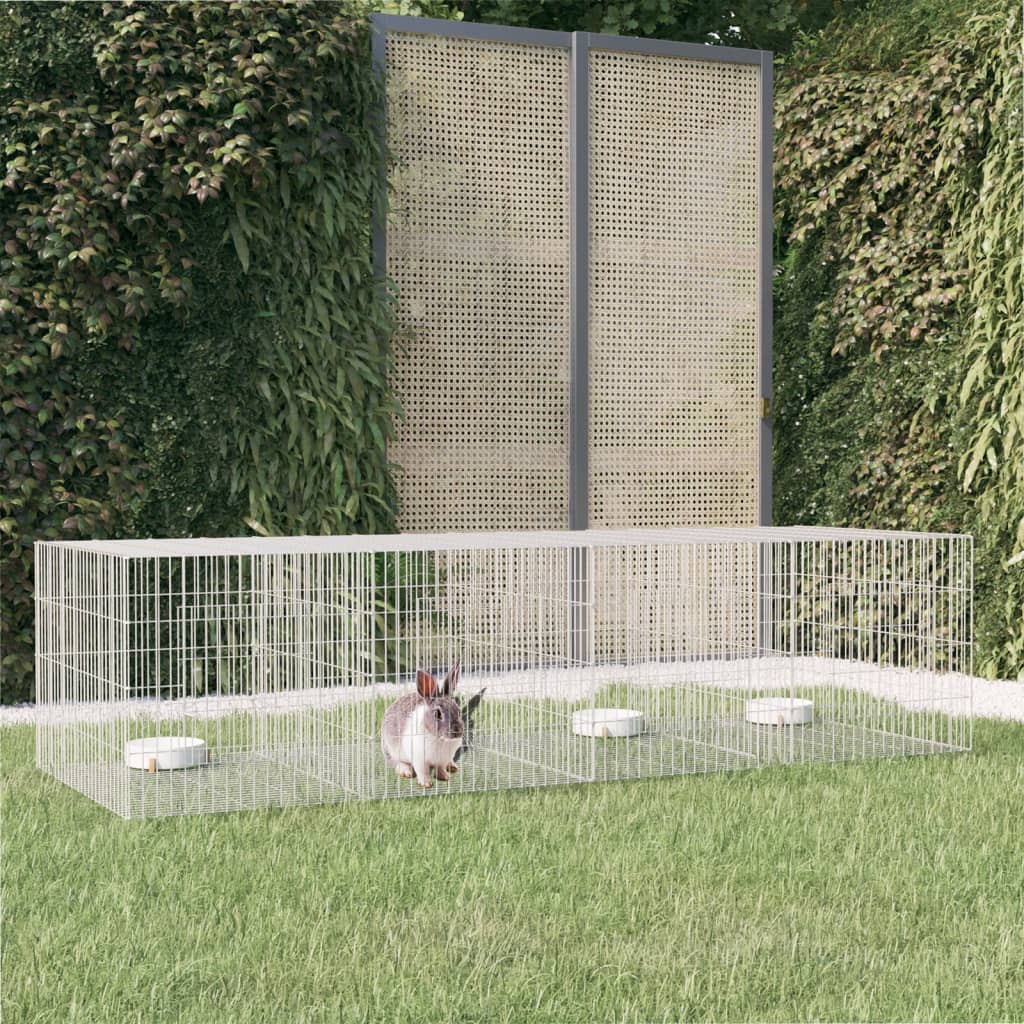 Rabbit Cage 78x Galvanized Iron   Rabbit Cage 2