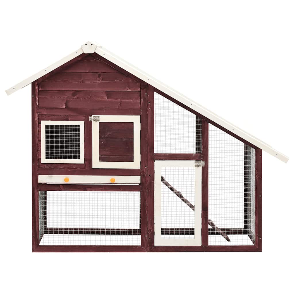 rabbit hutch mocha and 140x solid fir wood