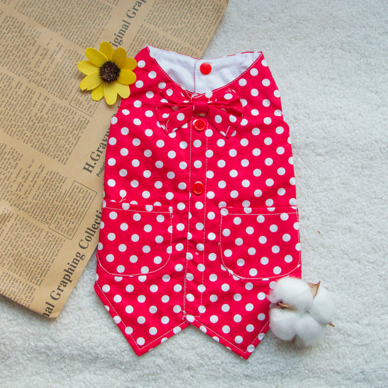 Pet Clothes Christmas Plus Velvet Sweater For Small And Medium-sized Dogs In Winter