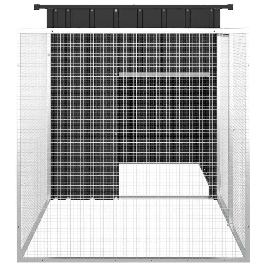 Chicken Cage Anthracite 200x Galvanized   Chicken Cage 200x