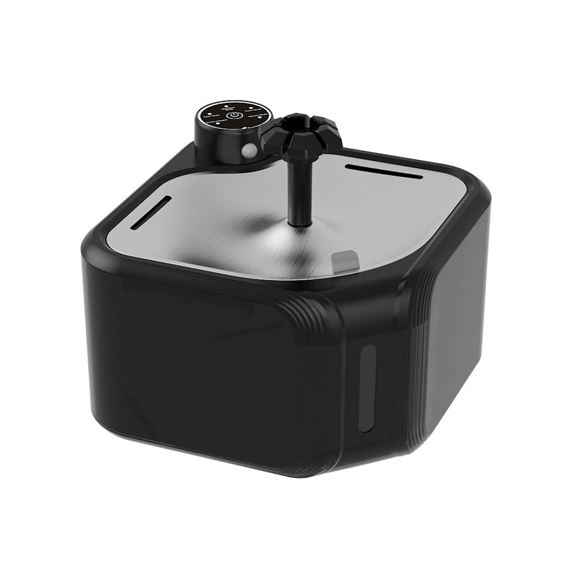 Stainless Steel Pet Water Dispenser Wireless Induction Automatic Water Outlet