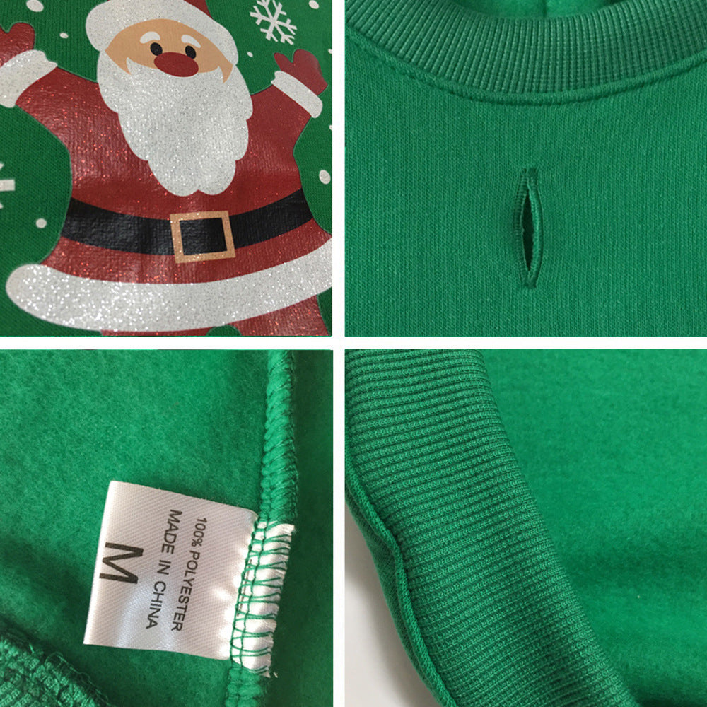 Simple Autumn And Winter Christmas Pet Dog Clothes