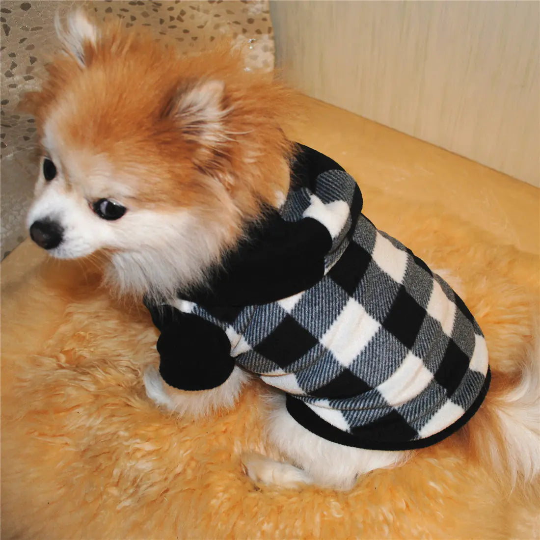 Hooded Winter Sweater for Dogs and Pets