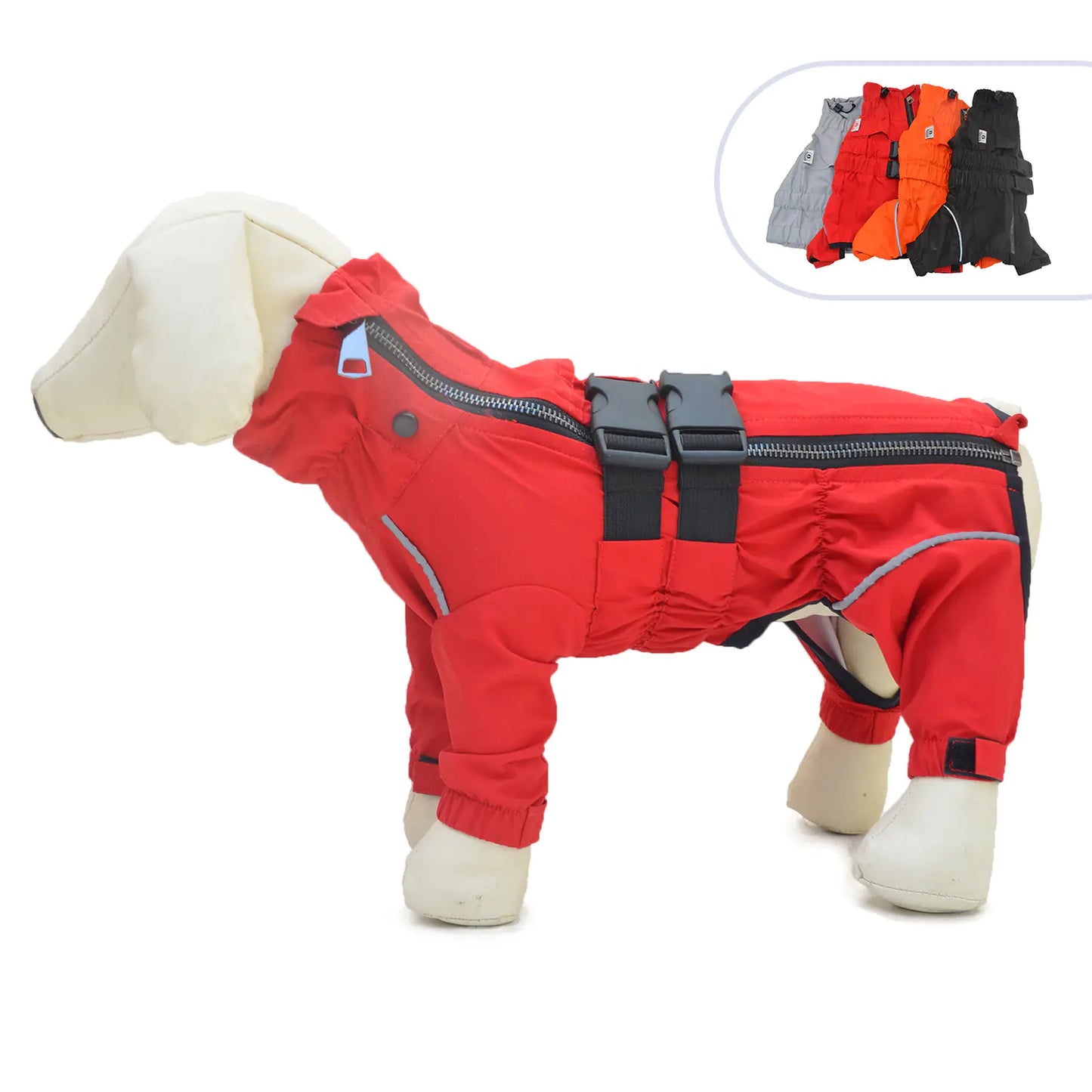 Outdoor Four-Legged Dog Raincoat Pet Apparel