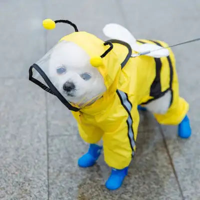 Autumn Rain Clothes for Small Dog Puppies