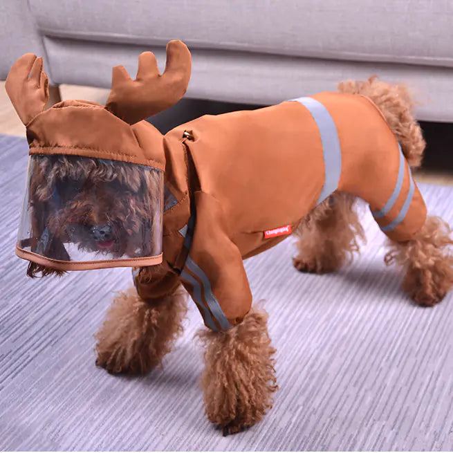 Waterproof Raincoat for Small Dogs - Corgi & Teddy