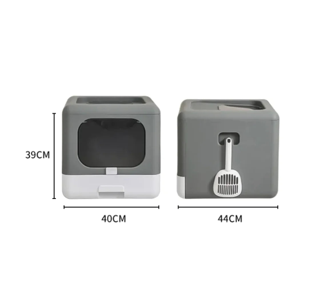 Extra Large Enclosed Cat Litter