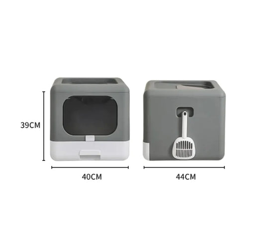 Extra Large Enclosed Cat Litter