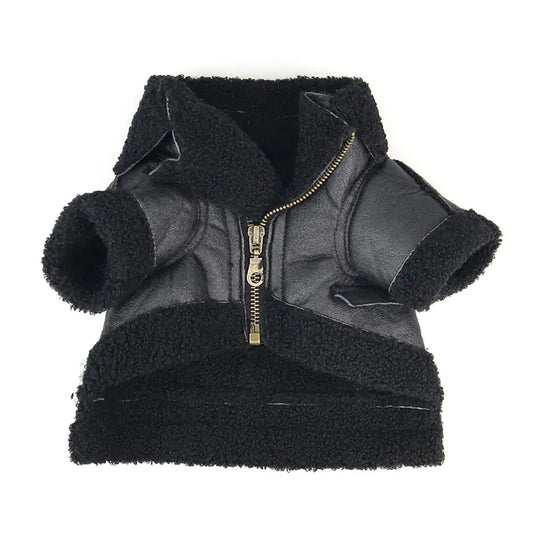 Punk Leather Sweater for Dogs - Autumn/Winter Wear