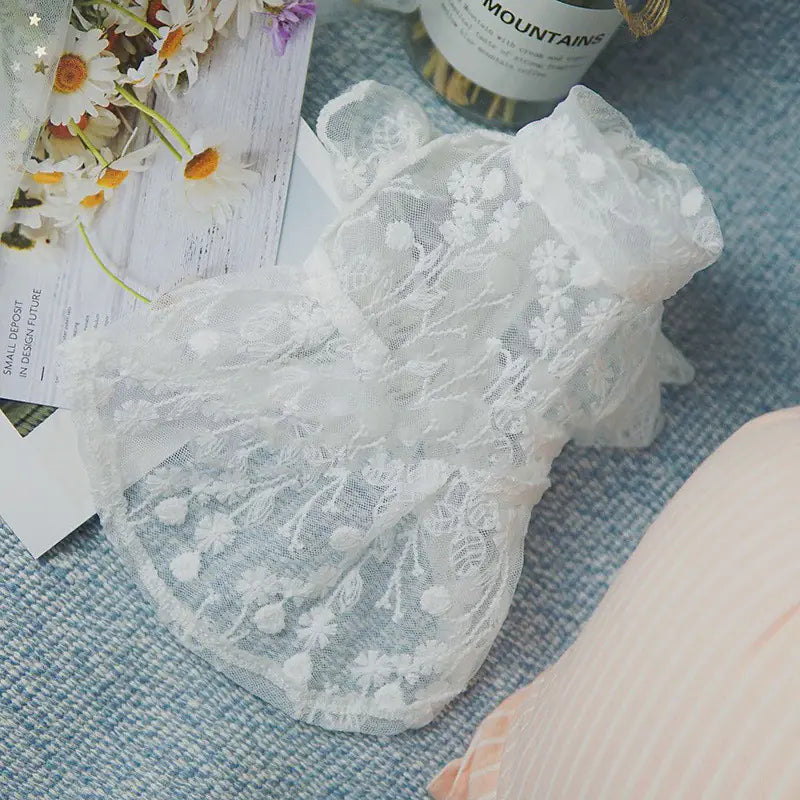 Lace Sunscreen Skirt for Dogs and Cats