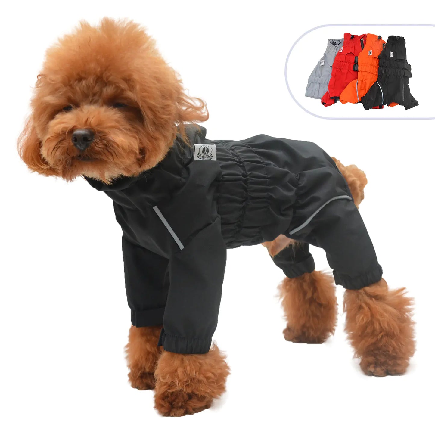 Outdoor Four-Legged Dog Raincoat Pet Apparel