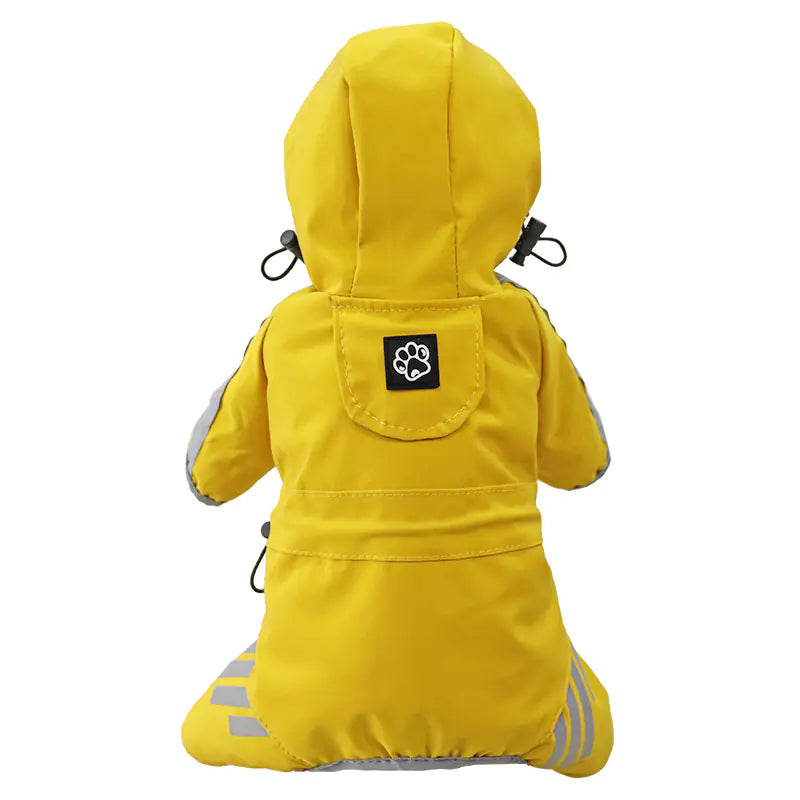 Waterproof Dog Raincoat with Full Package for Pets