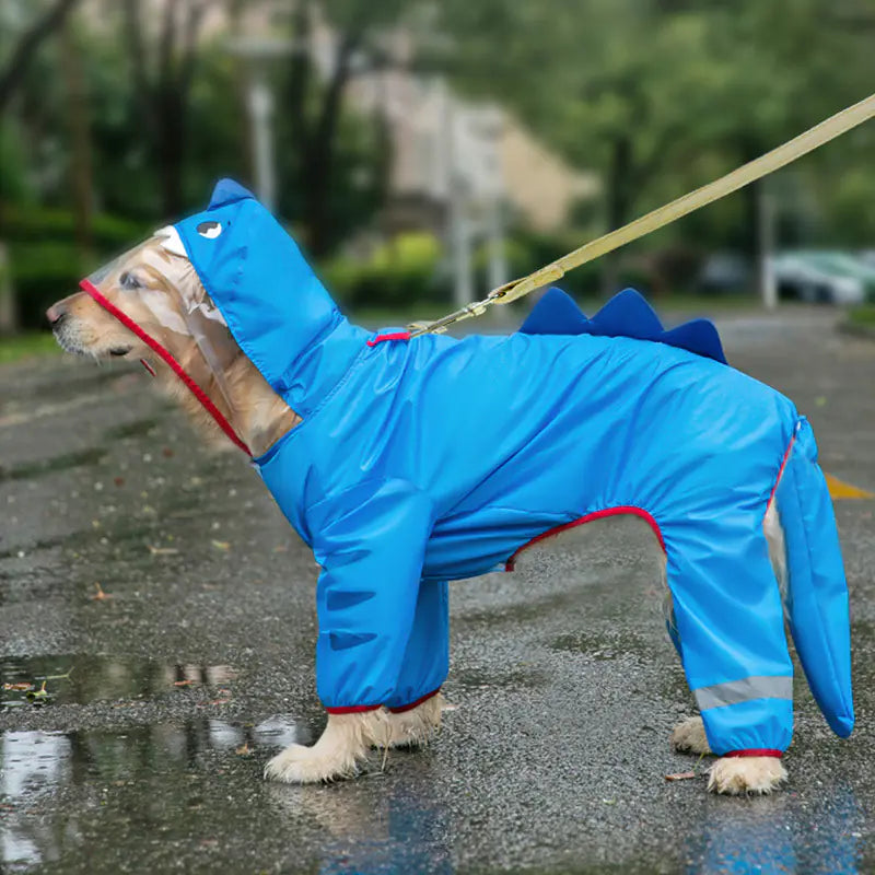 Waterproof Raincoat for Medium to Large Dogs